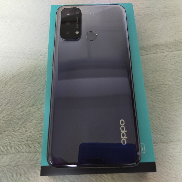 OPPO(オッポ)のOPPO Reno5 A シルバーブラック デュアルシム スマホ/家電/カメラのスマートフォン/携帯電話(スマートフォン本体)の商品写真