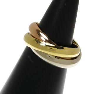 カルティエ(Cartier)のカルティエ リング・指輪 トリニティ 3連 K18YG(リング(指輪))