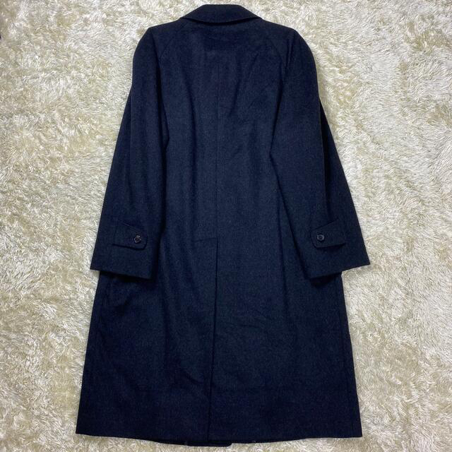 SANYO - 極美品 カシミヤ100% SANYO EXCELLENT ロングコート ブラック