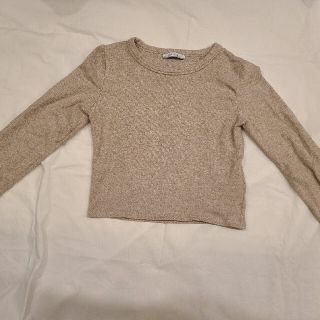 ザラ(ZARA)のZARA　プルオーバー　ショート丈トップス(ニット/セーター)