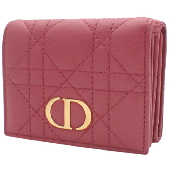 Dior コンパクトウォレット ピンク-