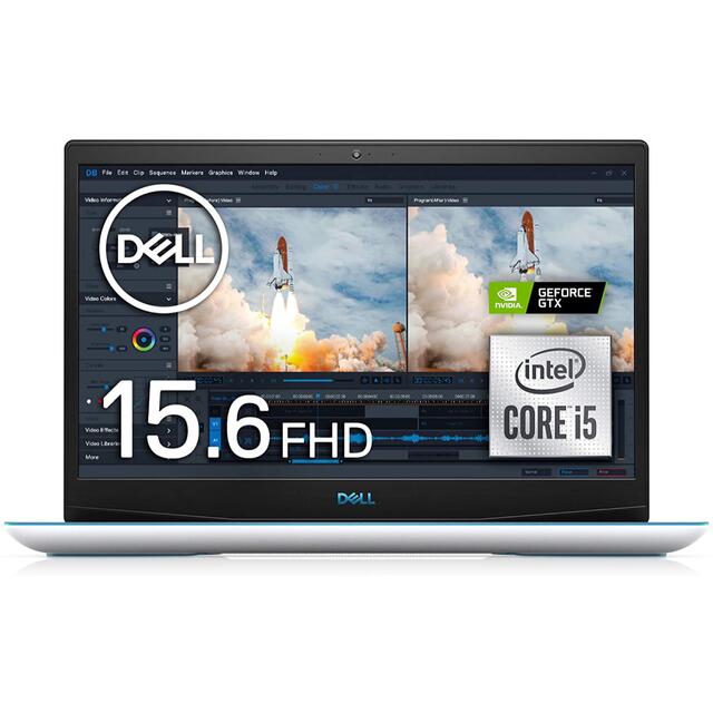 DELL(デル)のデル DELL ゲーミングノートパソコン G3 15 i5 GTX1650 スマホ/家電/カメラのPC/タブレット(ノートPC)の商品写真