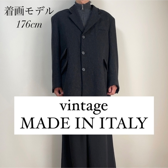 176cm肩幅Chester coat  MADE IN ITALY