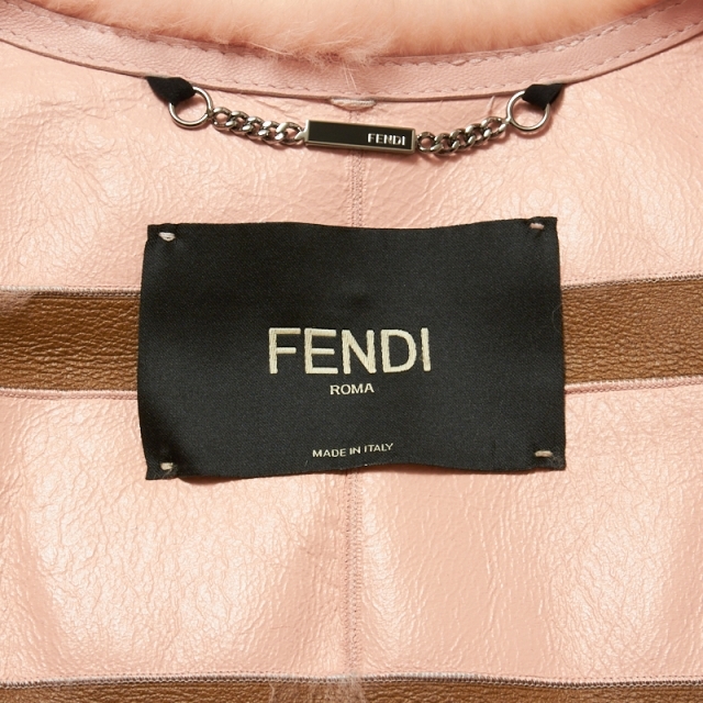 FENDI(フェンディ)のフェンディ FENDI ミンクファーベスト 2019AW ベスト レデ【中古】 レディースのトップス(ベスト/ジレ)の商品写真