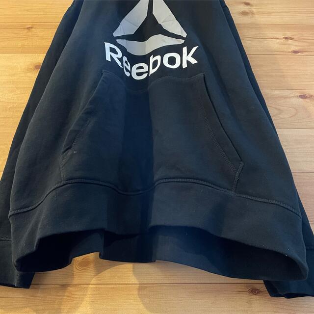 Reebok(リーボック)の【Reebok】ロゴ プリント スウェット パーカー ビッグシルエット US古着 メンズのトップス(パーカー)の商品写真