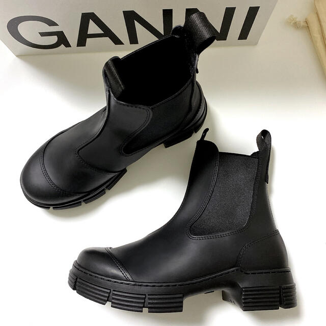 【新品】GANNI ガニー リサイクルラバー ブーツ サイズ37 - blog.knak.jp
