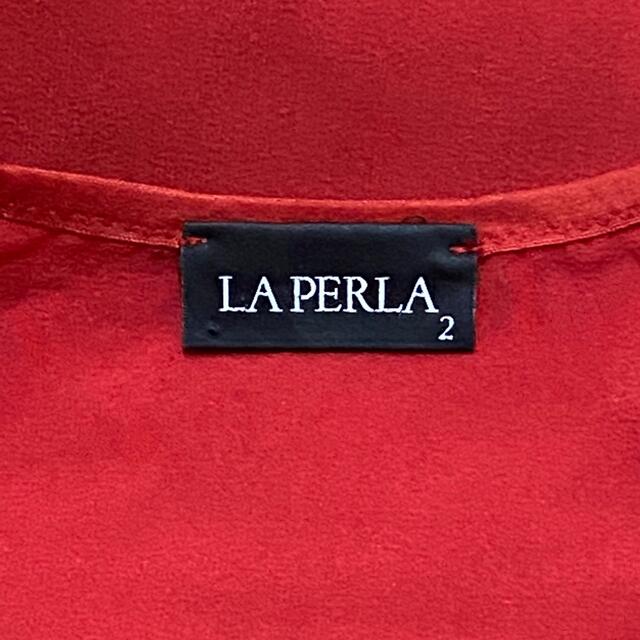 LA PERLA(ラペルラ)のお年玉セール　新品　ラペルラ　LA PERLA  キャミ＆ショーツ　セット レディースのトップス(キャミソール)の商品写真