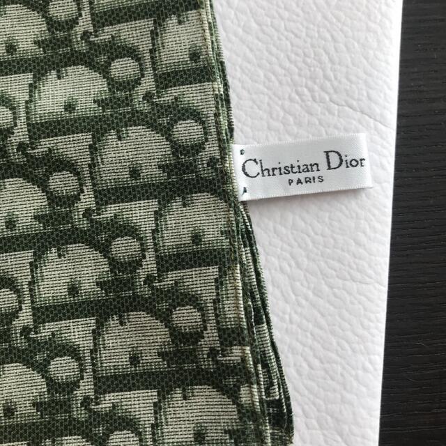 Christian Dior(クリスチャンディオール)の美品　未使用品　ディオール　トロッター　ハンカチ レディースのファッション小物(ハンカチ)の商品写真