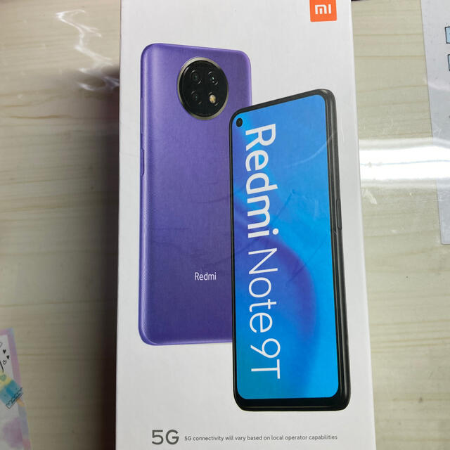 Xiaomi Redmi Note 9T A001XM 128GB ナイトフォーXiaomi