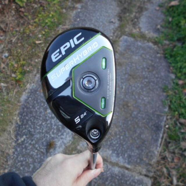 Callaway Golf - EPIC SUPER HYBRID ５番　 Steelfiber  FC８５F５