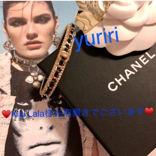 80’s仏！CHANEL！カメリア×バロックパール！ブレスセット