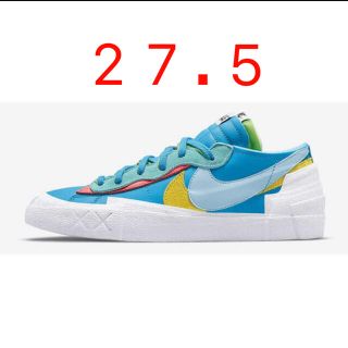 ナイキ(NIKE)のKAWS × sacai × Nike Blazer Low 27.5(スニーカー)