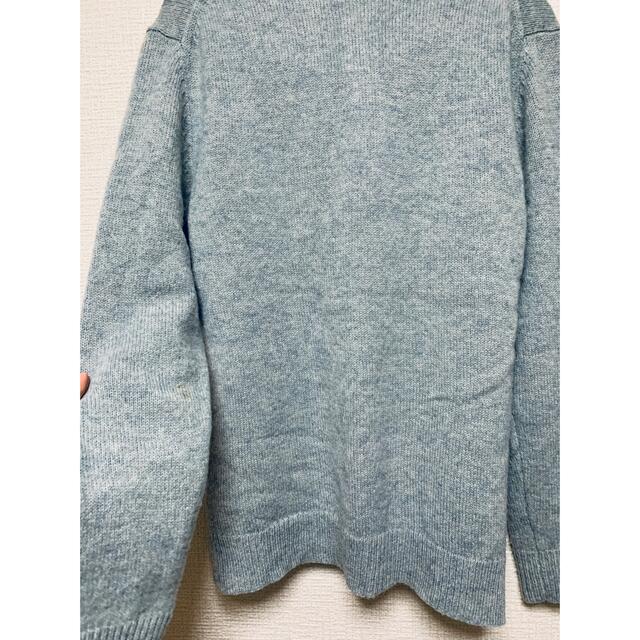 A.P.C(アーペーセー)の【A.P.C】ブルーグレーニット メンズのトップス(ニット/セーター)の商品写真