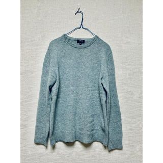 アーペーセー(A.P.C)の【A.P.C】ブルーグレーニット(ニット/セーター)