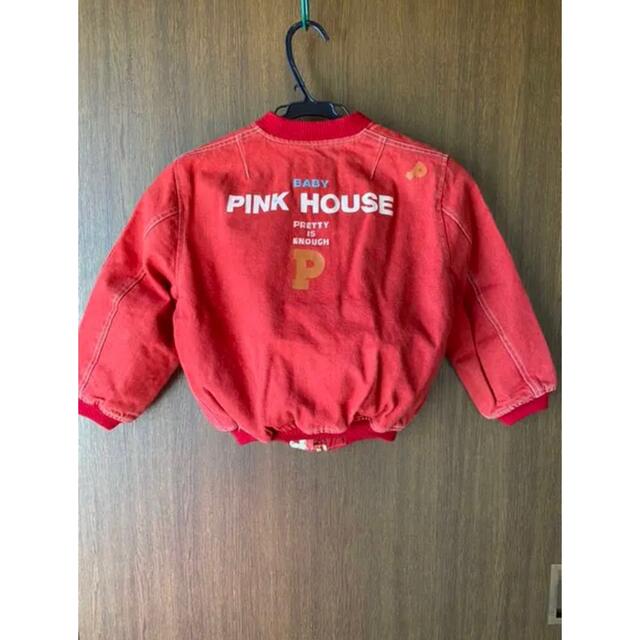 PINK HOUSE(ピンクハウス)のPINKHOUSE (ピンクハウス) 子供服 アウター ブルゾン 美品 キッズ/ベビー/マタニティのキッズ服女の子用(90cm~)(ジャケット/上着)の商品写真