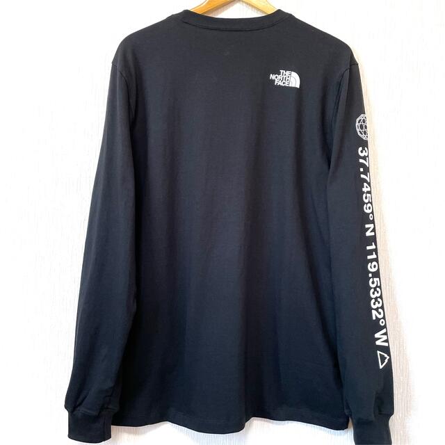 THE NORTH FACE(ザノースフェイス)の人気モデル ☆ 新品 ノースフェイス コーディネート ロンT 黒 XL LL メンズのトップス(Tシャツ/カットソー(七分/長袖))の商品写真