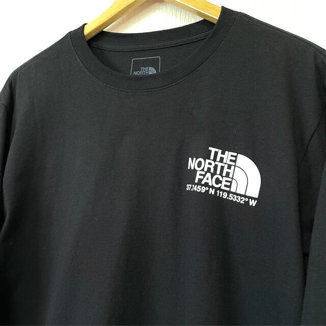 THE NORTH FACE(ザノースフェイス)の人気モデル ☆ 新品 ノースフェイス コーディネート ロンT 黒 XL LL メンズのトップス(Tシャツ/カットソー(七分/長袖))の商品写真