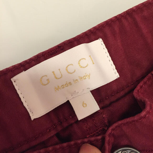 Gucci(グッチ)のSALE‼️グッチ Gucci  バイカーズパンツ パンツ ボトムス キッズ/ベビー/マタニティのキッズ服男の子用(90cm~)(パンツ/スパッツ)の商品写真