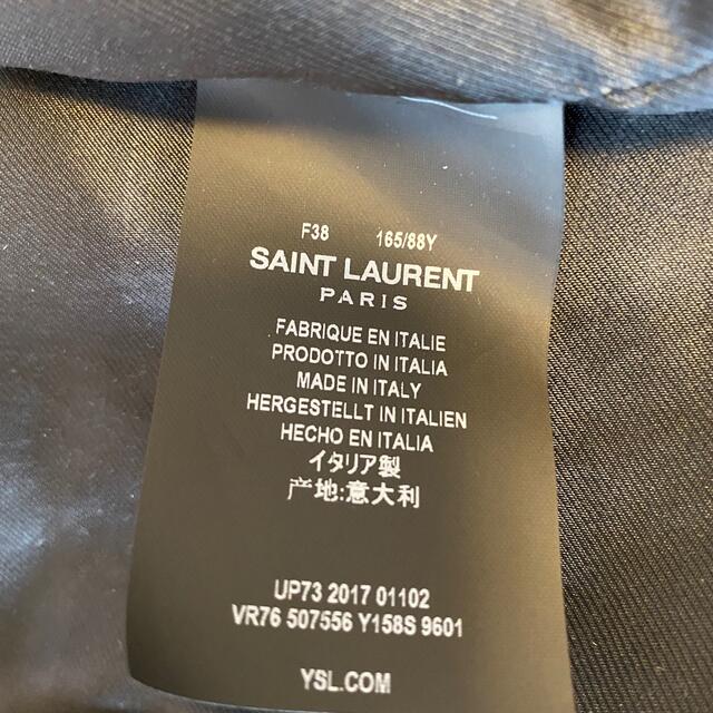 SAINT LAURENT PARIS ボンバージャケット 購入金額約40万円