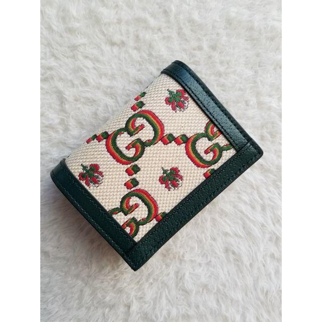 Gucci(グッチ)の入手困難 GUCCI グッチ 100周年記念 限定 2つ折り財布 レディースのファッション小物(財布)の商品写真