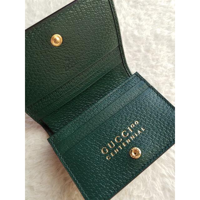 Gucci(グッチ)の入手困難 GUCCI グッチ 100周年記念 限定 2つ折り財布 レディースのファッション小物(財布)の商品写真