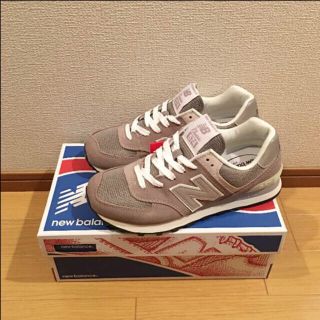 ニューバランス(New Balance)の新品 ニューバランス 574 スニーカー グレー  24cm(スニーカー)