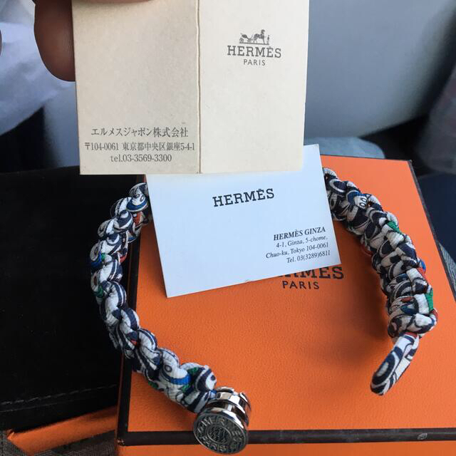 Hermes シルクブレスレットの通販 by MINMI's shop|エルメスなら