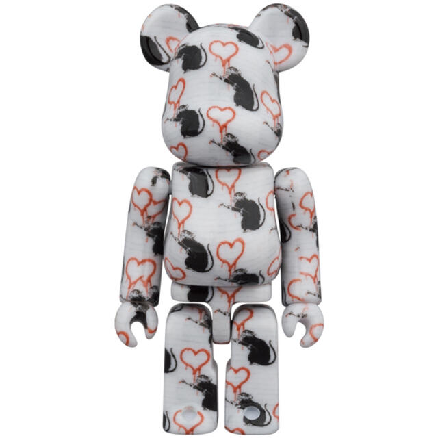 MEDICOM TOY(メディコムトイ)の【新品未開封】BE@RBRICK LOVE RAT  エンタメ/ホビーのフィギュア(その他)の商品写真