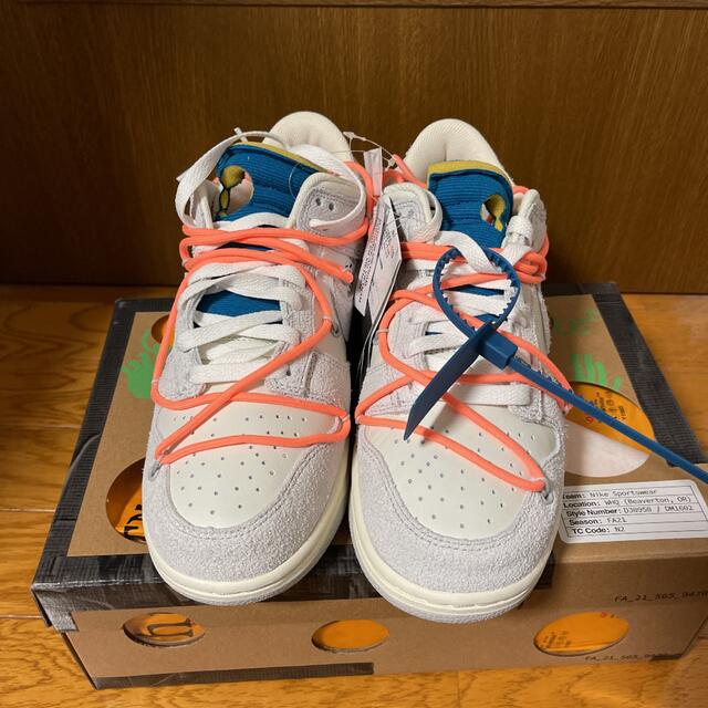 NIKE DUNK LOW Off-White No:19