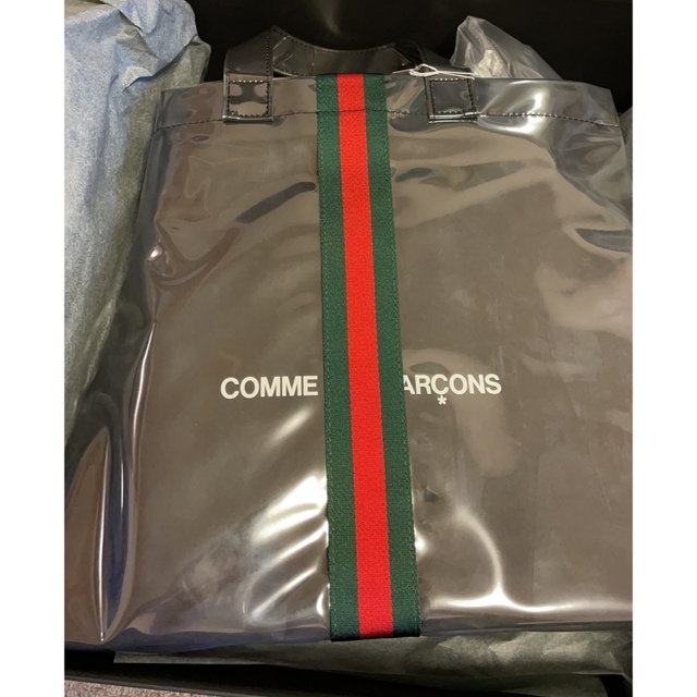 Gucci(グッチ)のComme des Garçons Gucci Tote Bag "Black" レディースのバッグ(トートバッグ)の商品写真