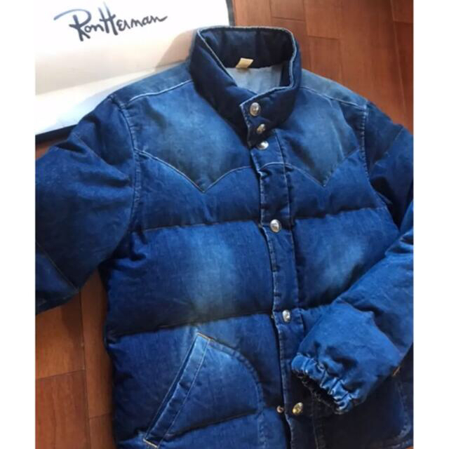 Ron Herman(ロンハーマン)の最終価格 美品 RonHerman ロンハーマン コンチョ ダウンジャケット メンズのジャケット/アウター(ダウンジャケット)の商品写真