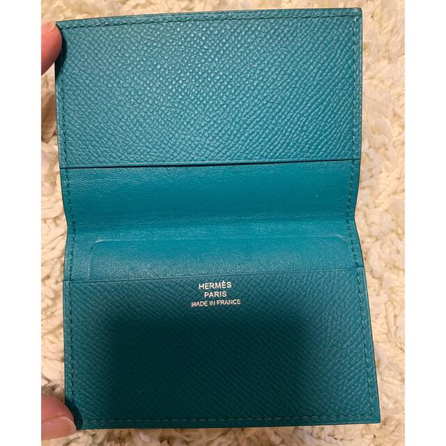 お値下げ中❗️HERMES カードホルダー - 名刺入れ/定期入れ