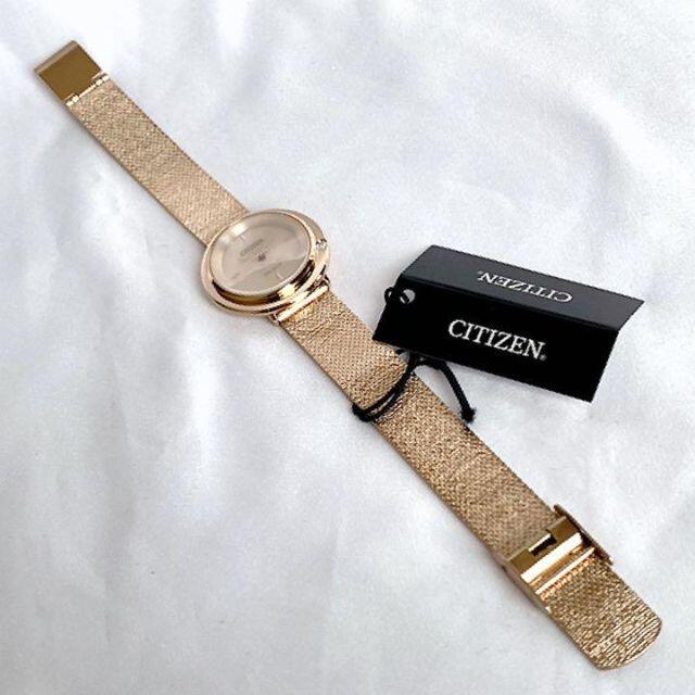 CITIZEN - ◎海外版 シチズン エコドライブ ダイヤアクセント ローズ
