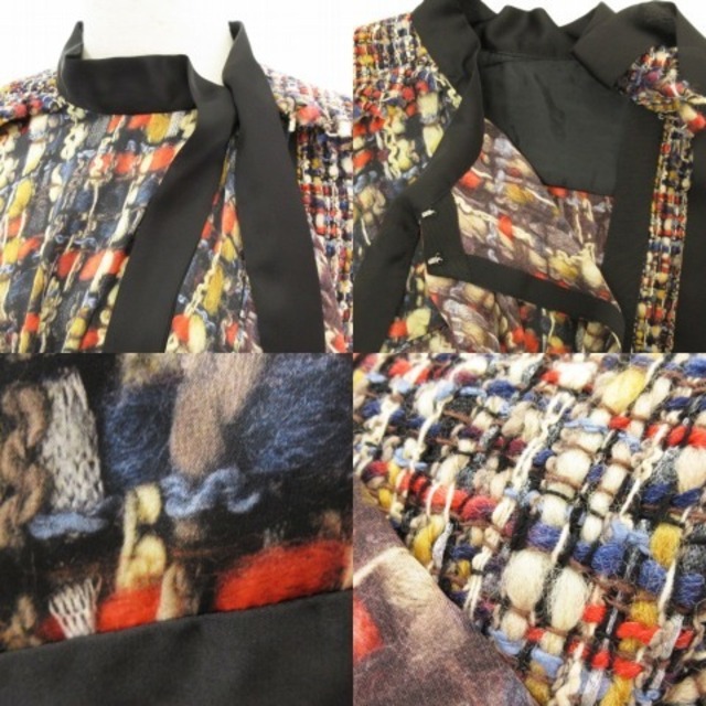 sacai - サカイ 21SS ワンピース ノースリーブ ツイード sacai - サカイ 21SS ワンピース ノースリーブ ツイード