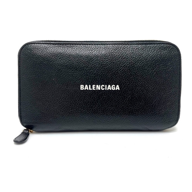 Balenciaga(バレンシアガ)のバレンシアガ 594290 ロゴ ラウンドファスナー ロングウォレット 長財布 レディースのファッション小物(財布)の商品写真