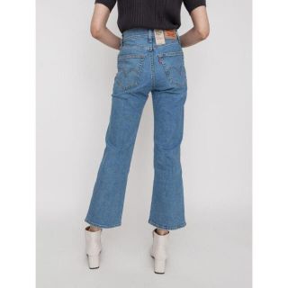 Levi's - ハイウエストクロップドフレア levis 24incの通販 by 中古品