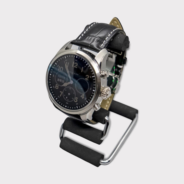 美品】Montblanc SUMMIT2 + 社外革ベルト - 腕時計(デジタル)