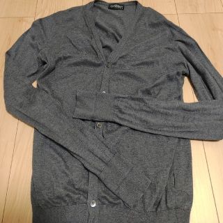 ジョンスメドレー(JOHN SMEDLEY)のJOHN SMEDLEY ジョンスメドレー カーディガン　グレー　イギリス製　S(カーディガン)