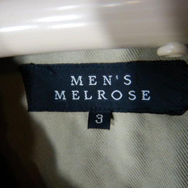 MEN'S MELROSE(メンズメルローズ)のo4206　メンズ　メルローズ　日本製　ダメージ加工　デザイン　ジャケット メンズのジャケット/アウター(その他)の商品写真