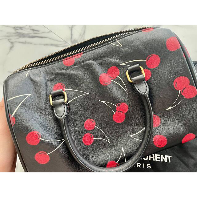 saint laurent チェリー ベイビーダッフル サンローラン バッグ | www