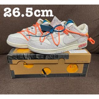 ナイキ(NIKE)のNIKE×Off-White Dunk Low Lot 19 ダンク(スニーカー)