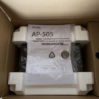 TEAC ティアック AP-505-B(ブラック) ステレオパワーアンプ(アンプ)