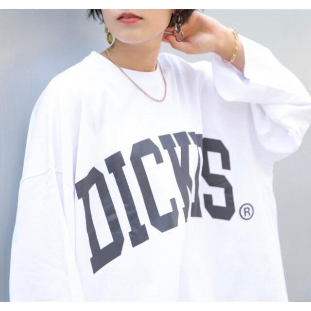 Dickies(ディッキーズ)のタグ付き新品【Dickies/ディッキーズ】ロゴビッグロンT/948894 レディースのトップス(Tシャツ(長袖/七分))の商品写真