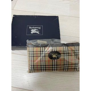 バーバリー(BURBERRY)のバーバリー　Burberry 新品未使用　チェック　ポーチ(ポーチ)