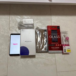 アクオス(AQUOS)の超美品　AQUOS sense3 lite SH-RM12 楽天SIMフリー版(スマートフォン本体)