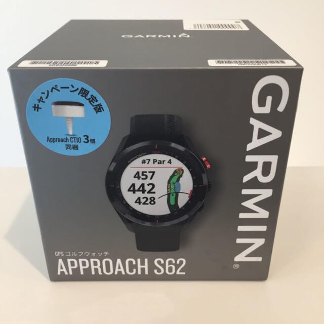 GARMIN(ガーミン)の新品未使用 21年11月購入 Garmin Approach S62 保証書 スポーツ/アウトドアのゴルフ(その他)の商品写真