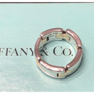 ティファニー(Tiffany & Co.)のティファニー　コンビリング　レア　美品　k18(リング(指輪))