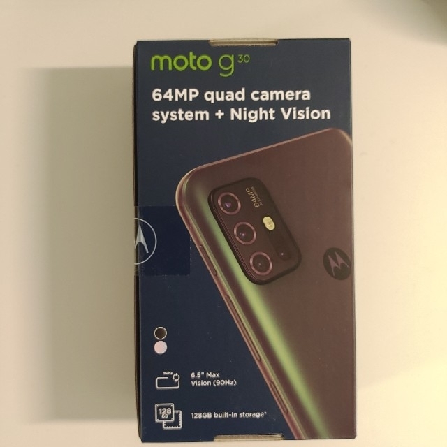 【新品 未開封】Motorola moto g30 4GB/128GB