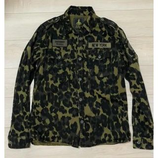 ヒステリックグラマー(HYSTERIC GLAMOUR)のヒステリックグラマー ミリタリー シャツ 値下げ(シャツ)