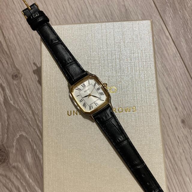UNITED ARROWS - SEIKOスクエアレザー腕時計の通販 by ppp's shop